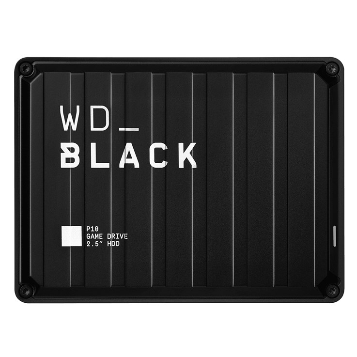 Western Digital P10 Game Drive external hard drive 5 TB 2.5" Micro-USB B 3.2 Gen 1 (3.1 Gen 1) Black