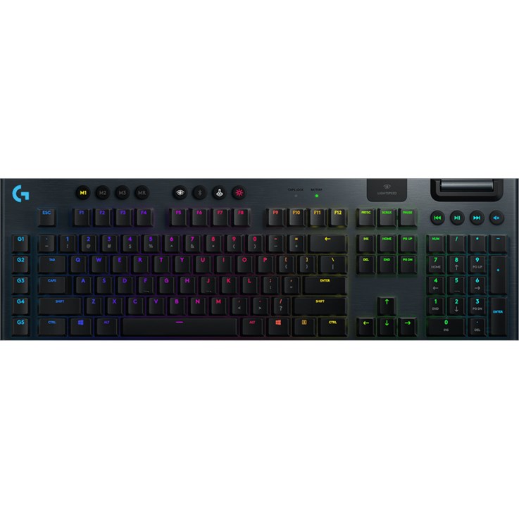 Logitech G G915 LIGHTSPEED Wireless RGB Mechanical Gaming Keyboard - GL Tactile