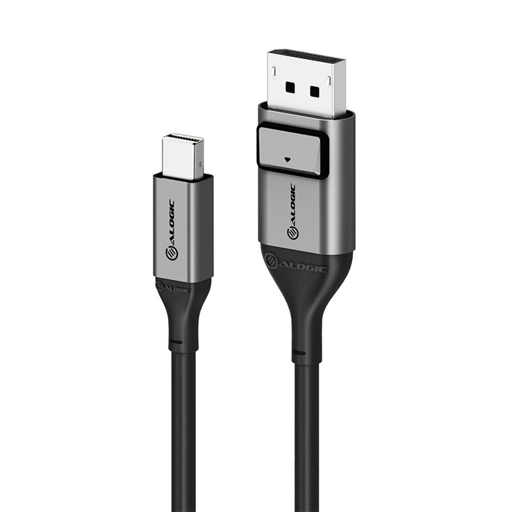 ALOGIC ULMDPDP02-SGR DisplayPort cable 2 m Mini DisplayPort Black, Grey