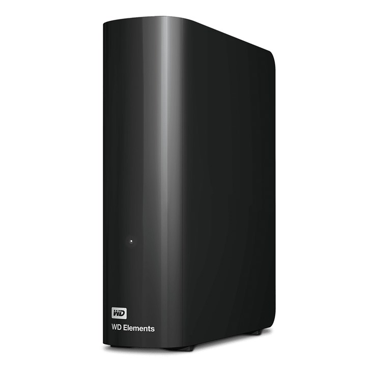 Western Digital Elements Desktop external hard drive 12 TB Micro-USB B 3.2 Gen 1 (3.1 Gen 1) Black