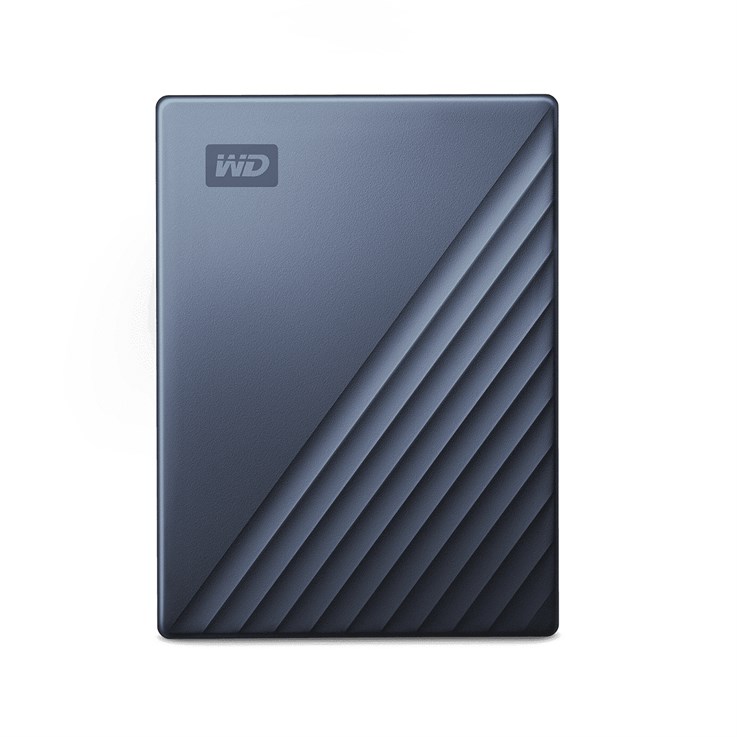 Western Digital My Passport Ultra external hard drive 5 TB USB Type-C 3.2 Gen 1 (3.1 Gen 1) Blue