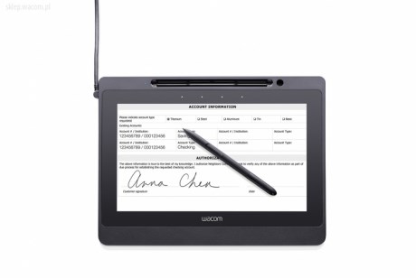 Wacom DTU1141B + Sign Pro PDF 26.9 cm (10.6") Black LCD