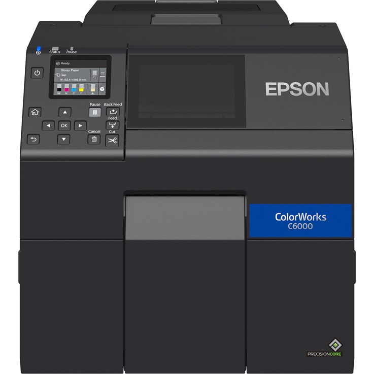 Epson ColorWorks CW-C6000Ae label printer Inkjet Colour 1200 x 1200 DPI 119 mm/sec Wired Ethernet LAN