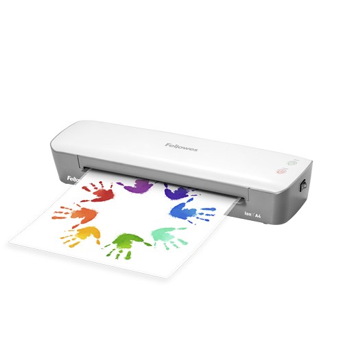 Fellowes 4560401 laminator Hot laminator Grey, White