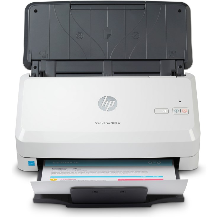 HP Scanjet Pro 2000 s2 Sheet-feed Scanner Sheet-fed scanner 600 x 600 DPI A4 Black, White