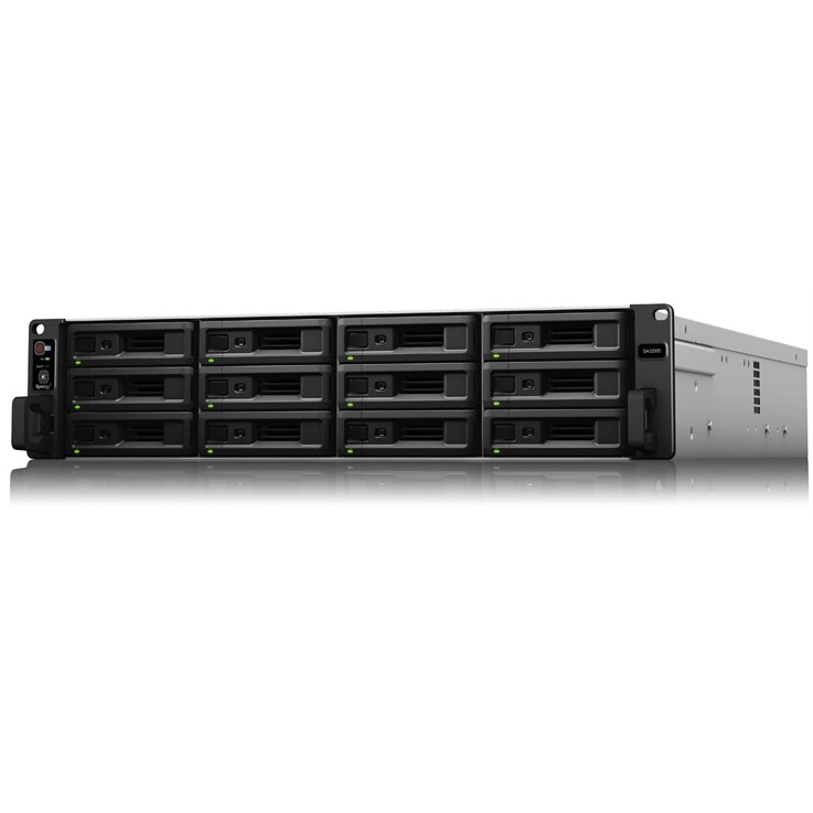 Synology RackStation SA3200D NAS/storage server Rack (2U) Intel® Xeon® D D-1521 8 GB DDR4 DiskStation Manager Black, Grey