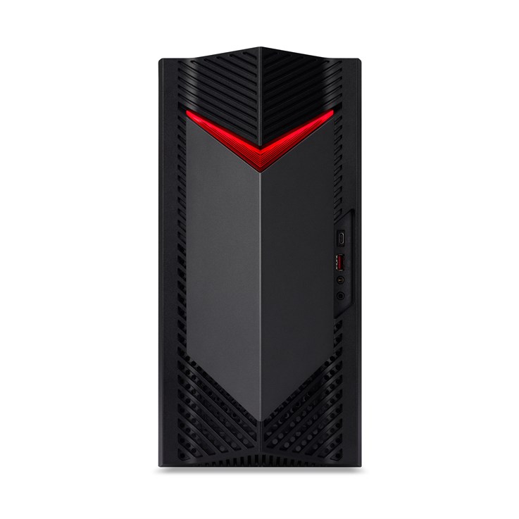 Acer NITRO 50 N50-650 Gaming Desktop - Intel Core i5-13400F, 16GB, 512GB SSD, Nvidia RTX 4060, N/A, Windows 11, Black