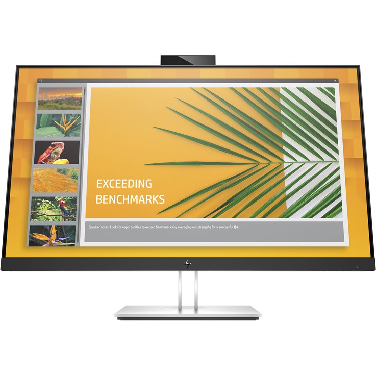 HP E-Series E27d G4 computer monitor 68.6 cm (27") 2560 x 1440 pixels Quad HD Black