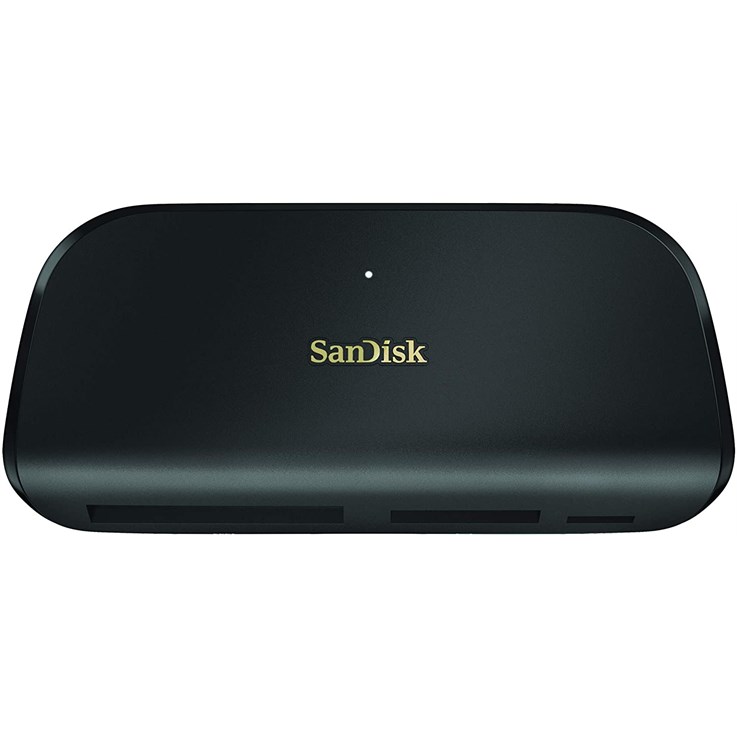 SanDisk ImageMate PRO USB-C card reader USB 3.2 Gen 1 (3.1 Gen 1) Type-C Black