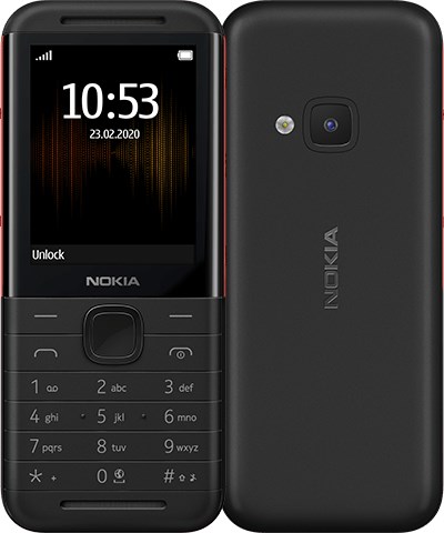 Nokia 5310 6.1 cm (2.4") 88.2 g Black, Red Entry-level phone