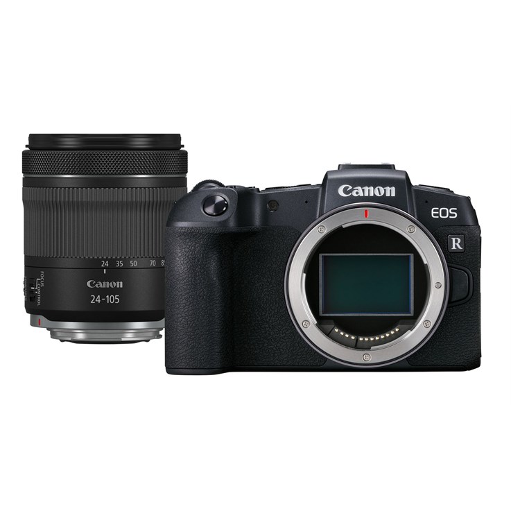 Canon EOS RP Body and RF 24-105mm F4-7.1 IS STM Compact camera 27.1 MP CMOS 6240 x 4160 pixels Black