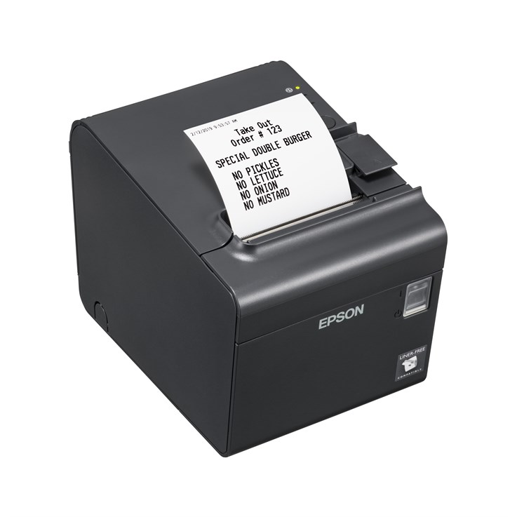 Epson C31C412681 label printer Direct thermal 203 x 203 DPI 90 mm/sec Wired Ethernet LAN