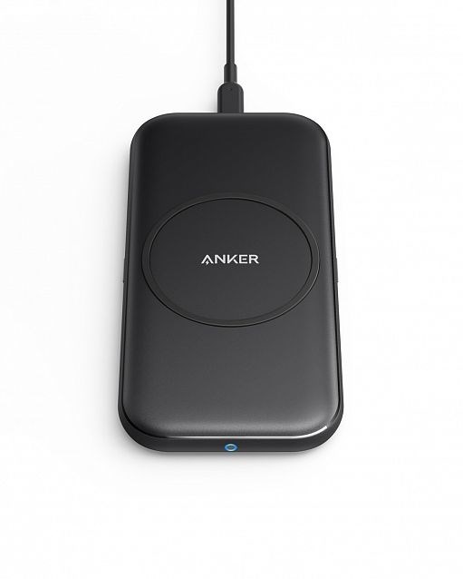 Anker PowerWave Pad Smartphone Black AC Wireless charging Indoor