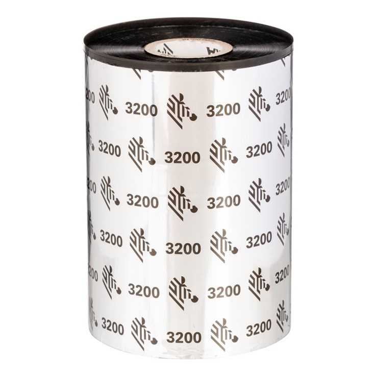 Zebra 3200 Wax/Resin thermal ribbon 74 m Black