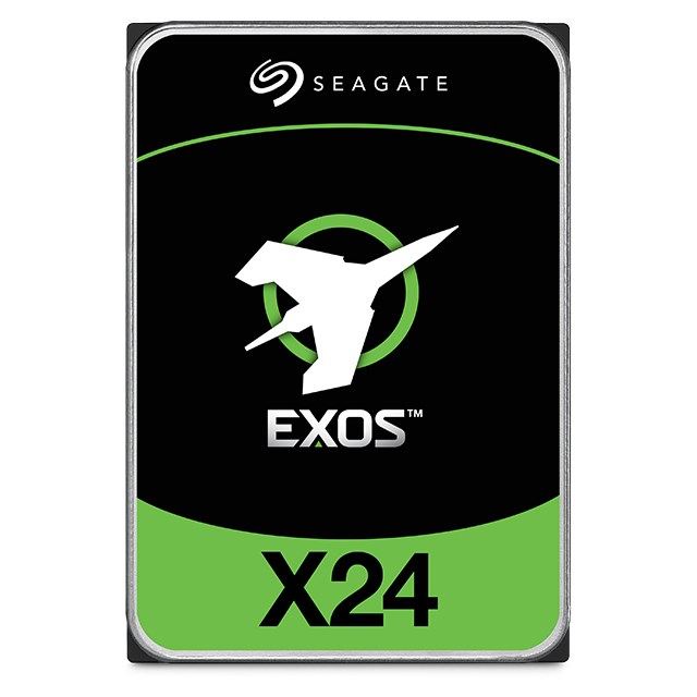 Seagate Exos X24 internal hard drive 24 TB 7200 RPM 3.5" Serial ATA