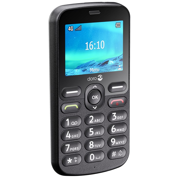 Doro 1880 6.1 cm (2.4") 113.7 g Black Entry-level phone