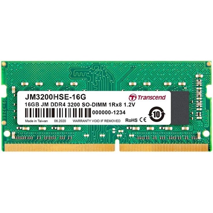 Transcend JetRam DDR4-3200 SO-DIMM 16GB