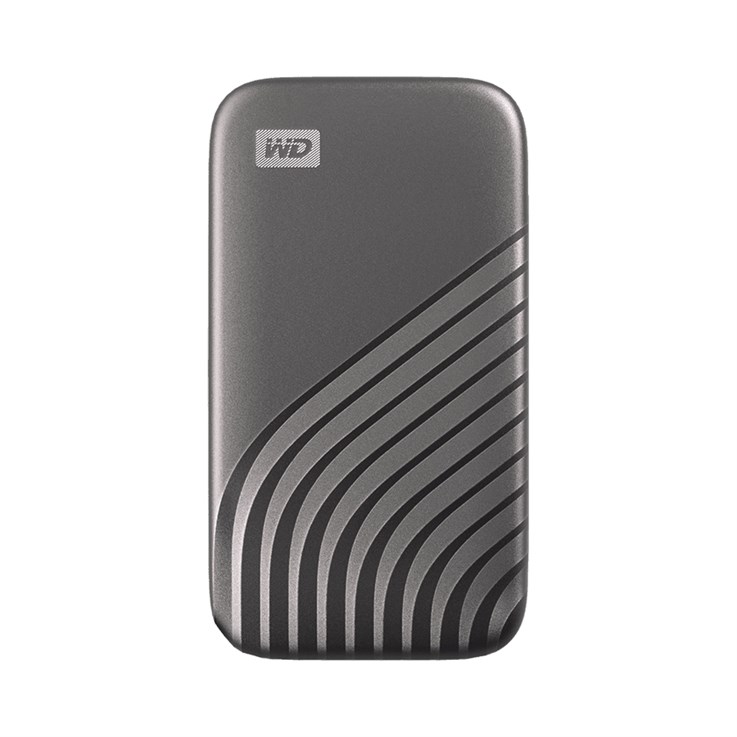 Western Digital My Passport 2 TB USB Type-C 3.2 Gen 2 (3.1 Gen 2) Grey