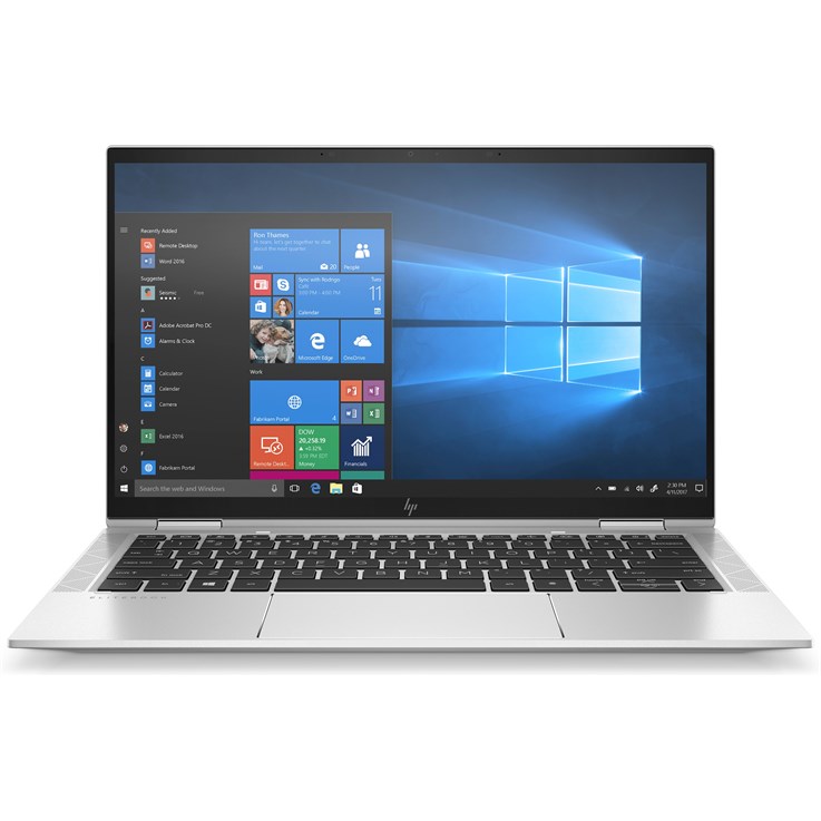 HP EliteBook x360 1030 7G Intel® Core™ i7 i7-10710U Hybrid (2-in-1) 33.8 cm (13.3") Touchscreen Full HD 16 GB LPDDR4-SDRAM 256 GB SSD Wi-Fi 6 (802.11ax) Windows 10 Pro Silver