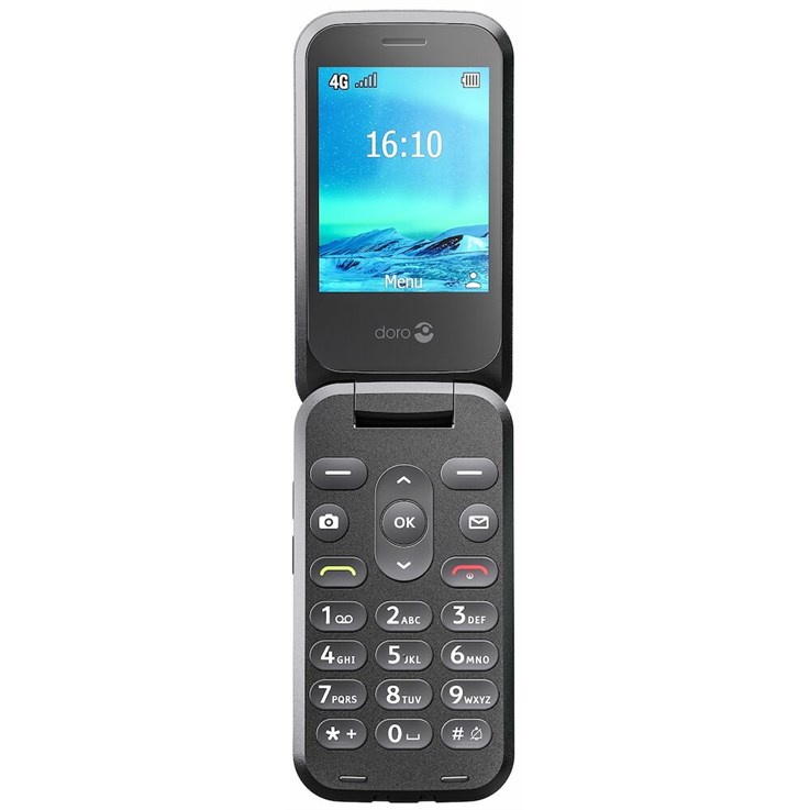 Doro 2800 116.9 g Black Feature phone