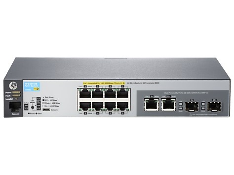 HPE Aruba 2530 8G PoE+ Managed L2 Gigabit Ethernet (10/100/1000) Power over Ethernet (PoE) 1U Grey