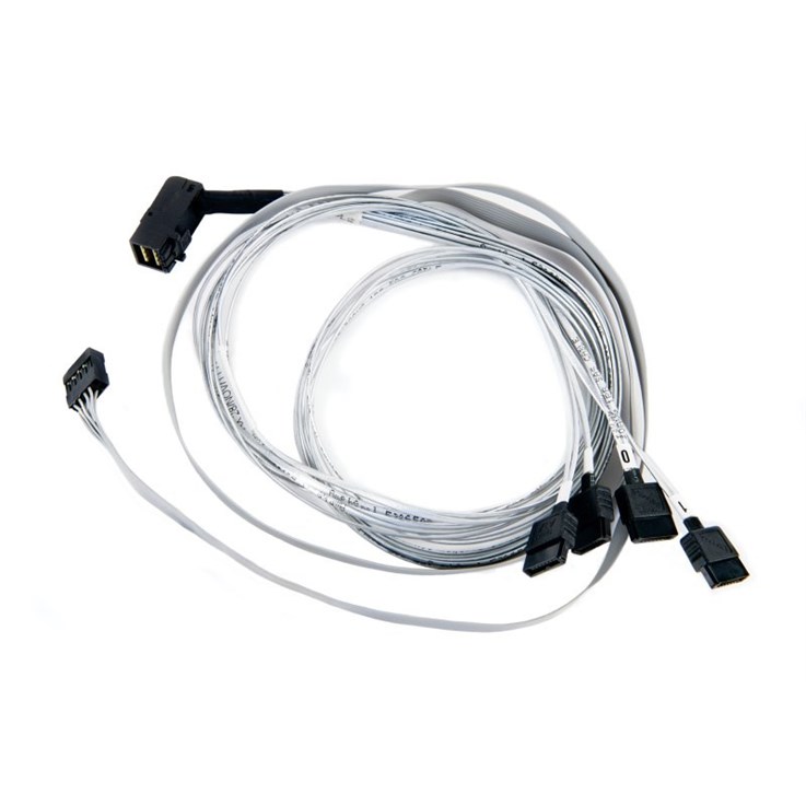 Microchip Technology 2280000-R Serial Attached SCSI (SAS) cable 0.8 m 6 Gbit/s White