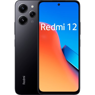 Xiaomi Redmi 12 17.2 cm (6.79") Hybrid Dual SIM Android 13 4G USB Type-C 4 GB 128 GB 5000 mAh Black