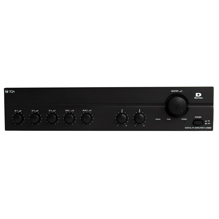 TOA A-2240DD audio amplifier 1.0 channels Performance/stage Black