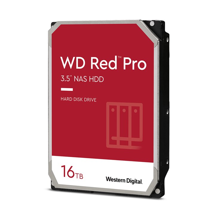 Western Digital Red Pro internal hard drive 16 TB 7200 RPM 512 MB 3.5" Serial ATA