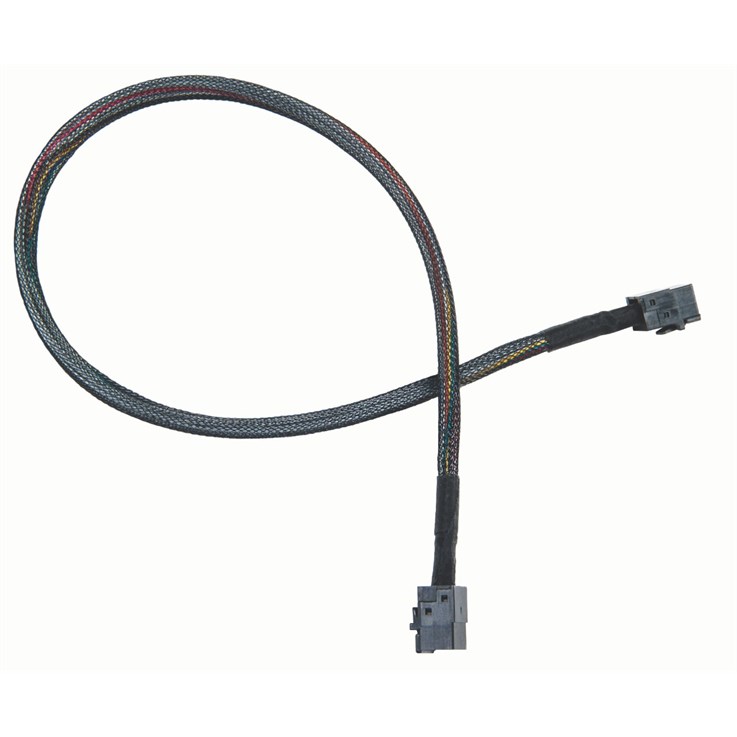 Microchip Technology 2282100-R Serial Attached SCSI (SAS) cable 1 m 6 Gbit/s Black