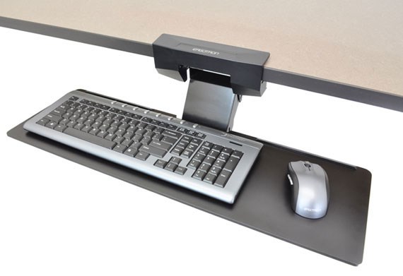 Ergotron Neo-Flex Underdesk Keyboard Arm Black