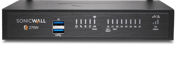 SonicWall TZ270 + ESSENTL ED 2YR hardware firewall 2 Gbit/s