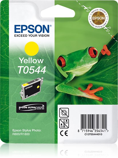 Epson Singlepack Yellow T0544 Ultra Chrome Hi-Gloss