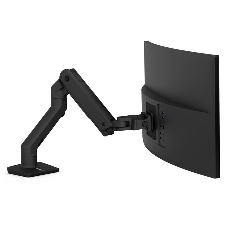 Ergotron HX Series 45-475-224 monitor mount / stand 124.5 cm (49") Black Desk