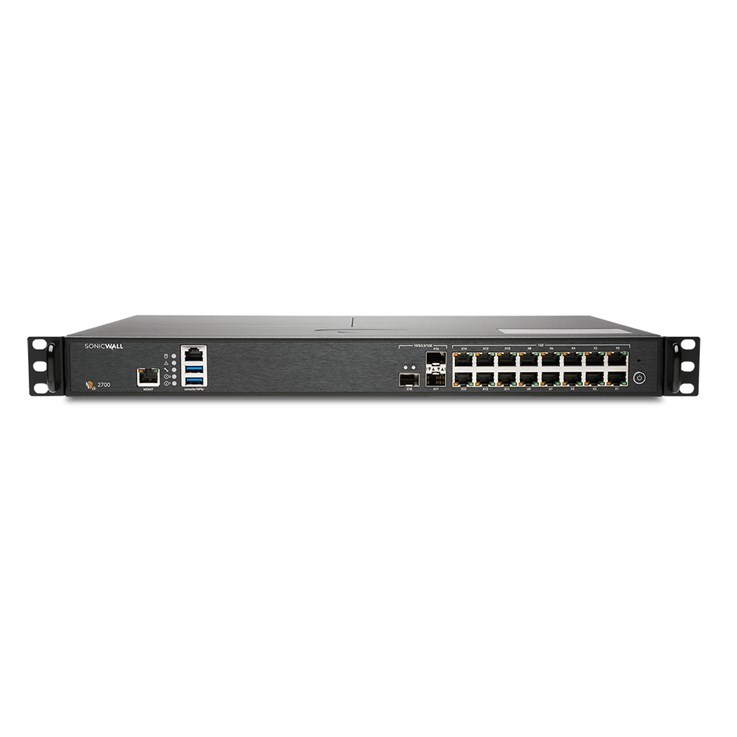 SonicWall NSa 2700 hardware firewall 1U 5.5 Gbit/s