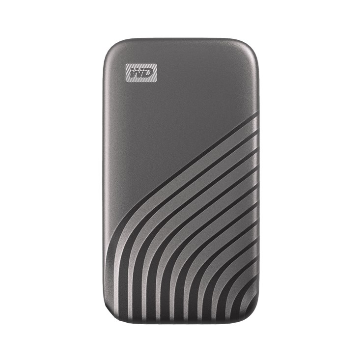 Western Digital My Passport 4 TB USB Type-C 3.2 Gen 2 (3.1 Gen 2) Grey