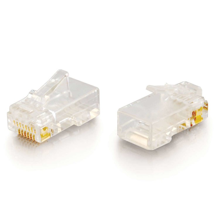 C2G 88124 wire connector RJ-45 White