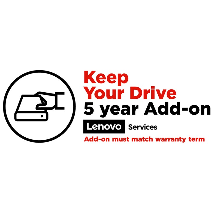 Lenovo 5Y Keep Your Drive 1 license(s) 5 year(s)