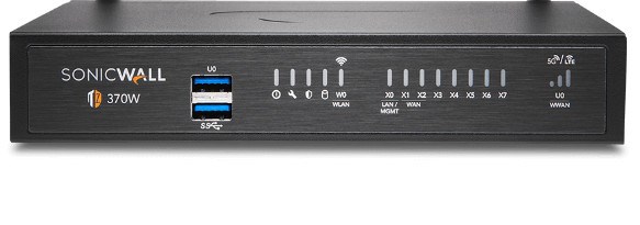 SonicWall TZ370 hardware firewall 3 Gbit/s