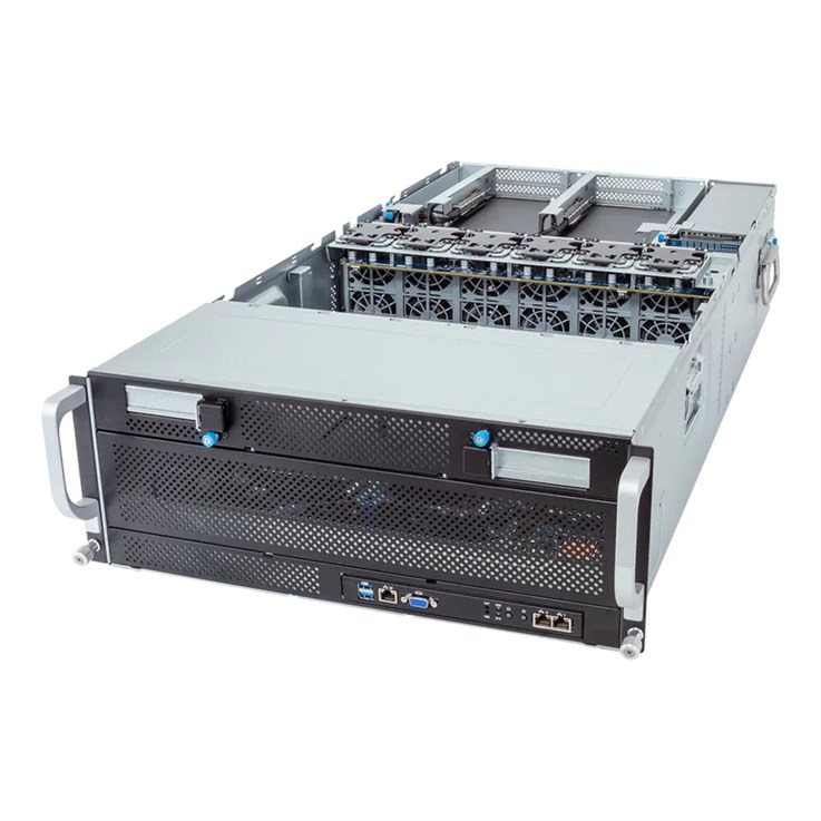 GIGABYTE G493 Intel C741 LGA 4677 (Socket E) Rack (2U) Black, Silver