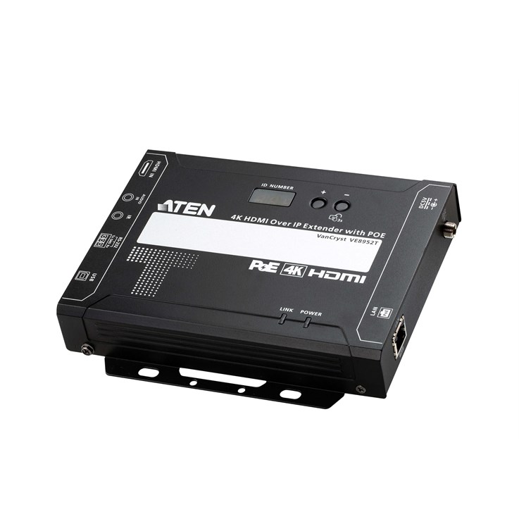 ATEN VE8952T-AT-E AV extender AV transmitter Black