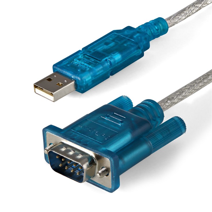 StarTech.com 3ft USB to RS232 DB9 Serial Adapter Cable - M/M