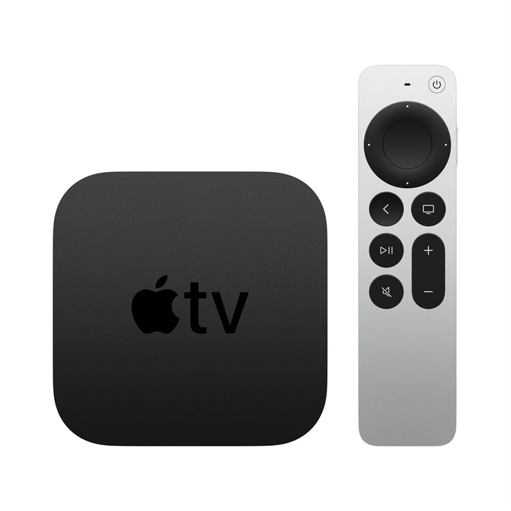 Apple TV 4K Black, Silver 4K Ultra HD 64 GB Wi-Fi Ethernet LAN