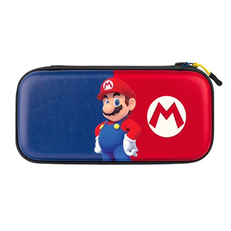 PDP Slim Deluxe: Power Pose Mario Hardshell case Nintendo Blue, Red