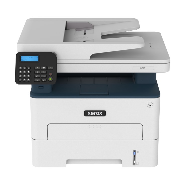 Xerox B225 Multifunction Printer, Print/Scan/Copy, Black and White Laser, Wireless, All In One