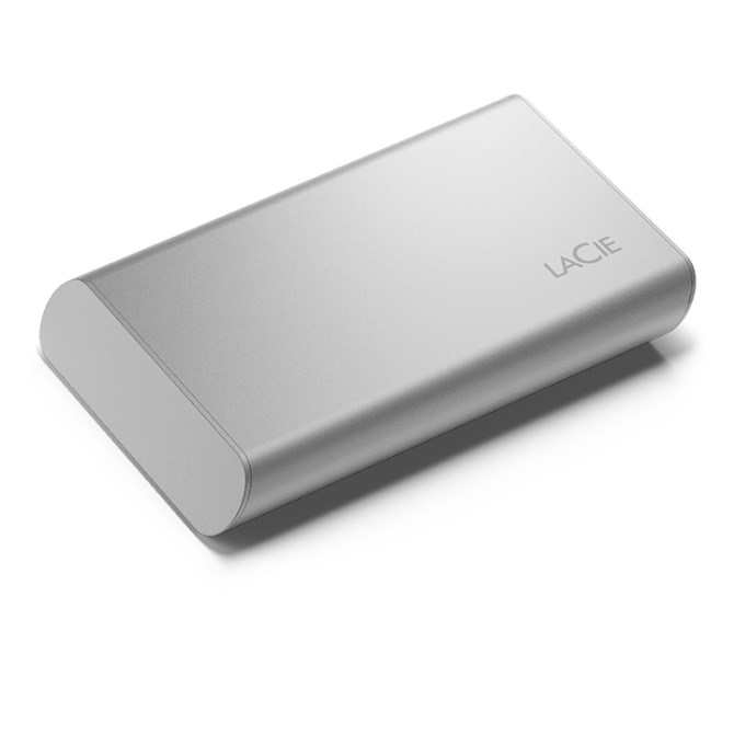 LaCie STKS500400 external solid state drive 500 GB USB Type-C Silver