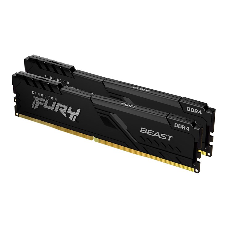 Kingston Technology FURY 64GB 3200MT/s DDR4 CL16 DIMM (Kit of 2) Beast Black