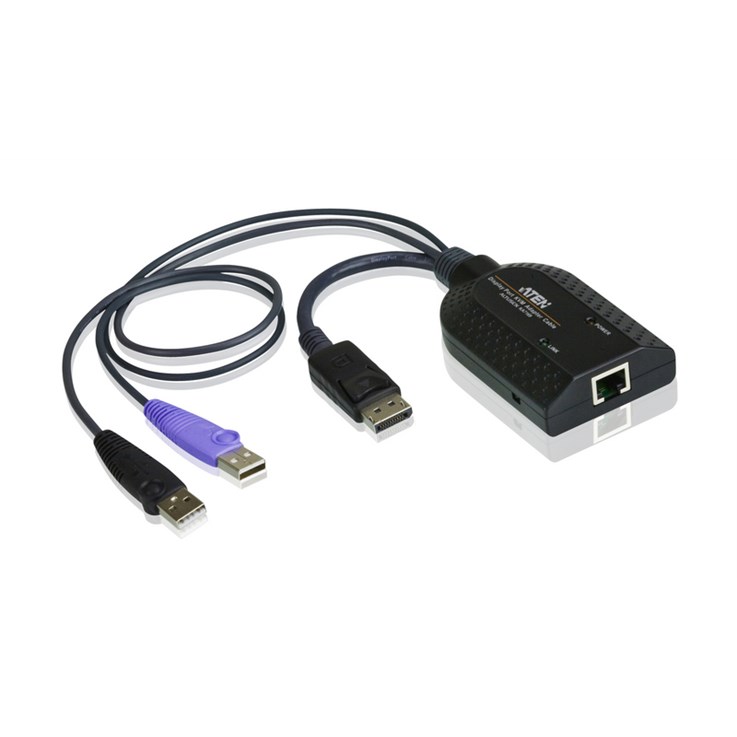 ATEN KA7169-AX KVM cable Black, Metallic, Purple