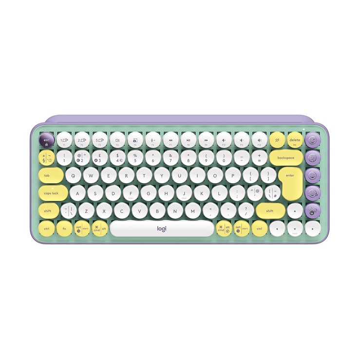 Logitech POP Keys Wireless Mechanical Keyboard With Emoji Keys