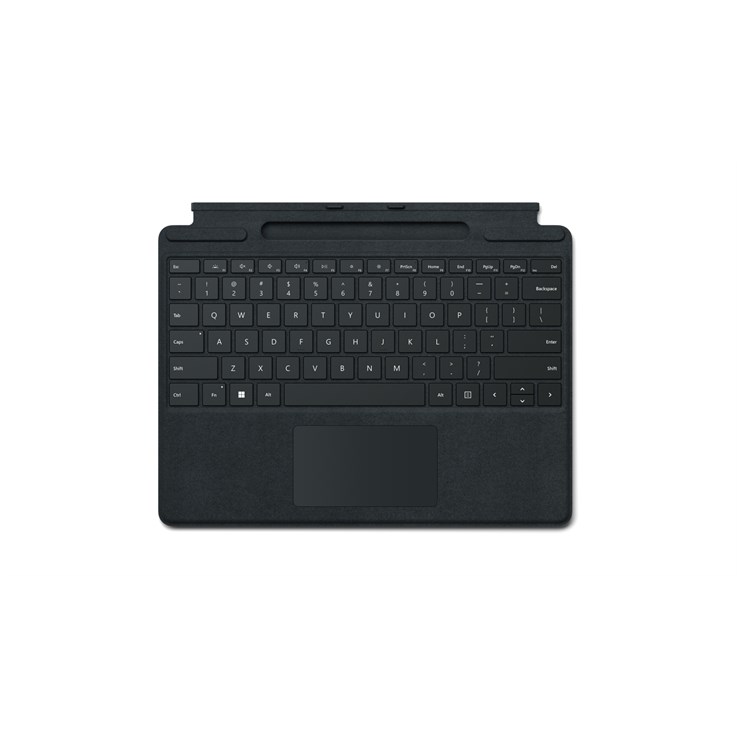 Microsoft Surface Pro Signature QWERTY English Microsoft Cover port Black